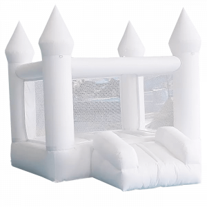 white bouncy castle indonesia