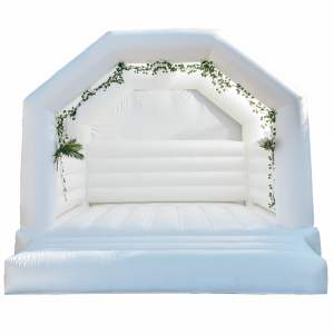 white bouncy castle indonesia